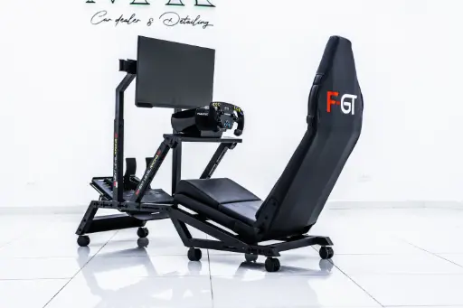 [Silla Next Level F-GT c/ Base Monitor | Fanatec CSL Elite F1 Computadora c/ F1 23 | Monitor 27" Acompanamiento Tecnico | Montaje y Desmonte] [ALQUILER] Simulador: Paquete Estandard